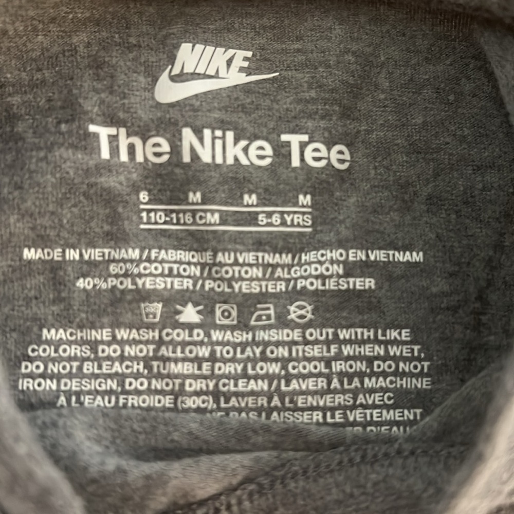 Nike Kids Gray Sleeveless Top - Picture 5 of 5